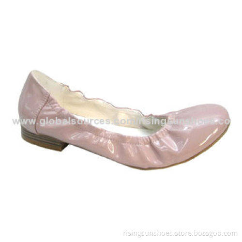Foldable Soft Dance Shoes, Also Suitable for Daily Occasions, Trendy Patent PU Upper, Various Design